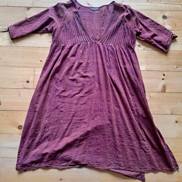 MAIWA Dresses & Skirts - Maiwa Handwoven Dress.- Size Med